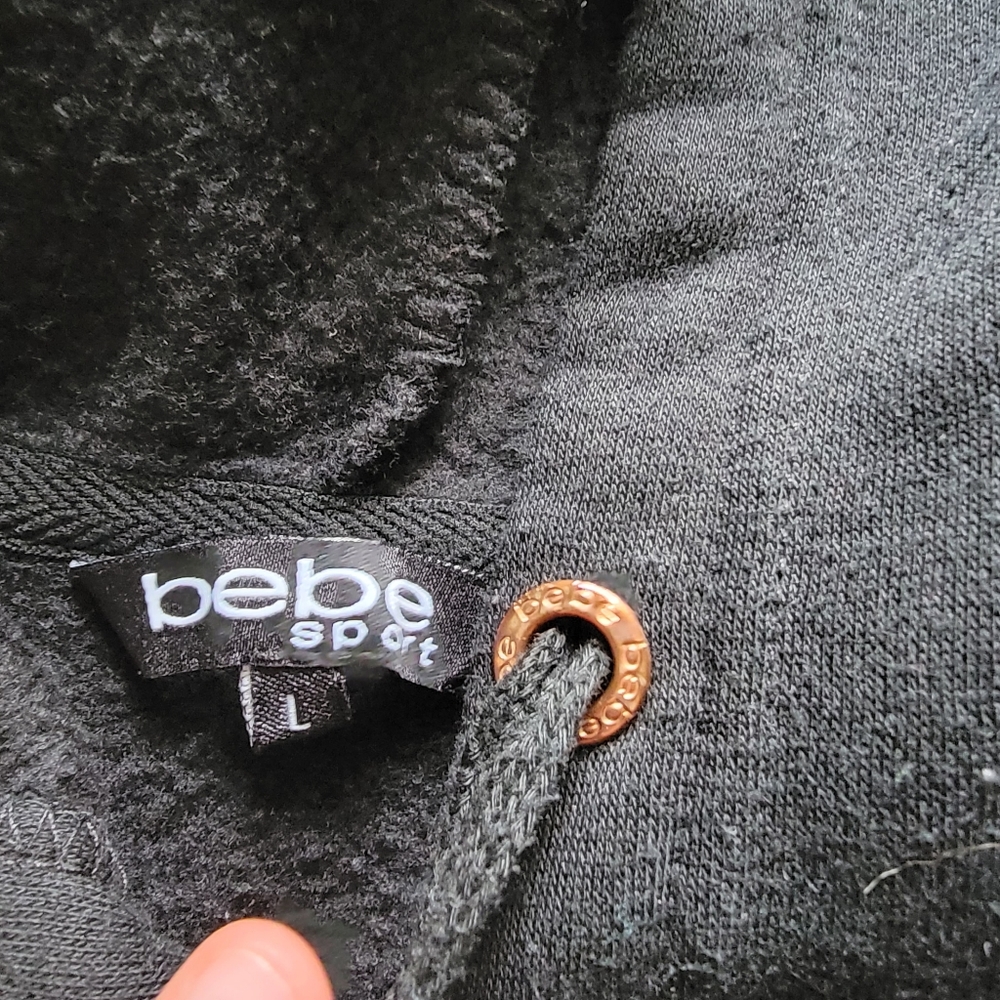 Bebe large sweat shirt